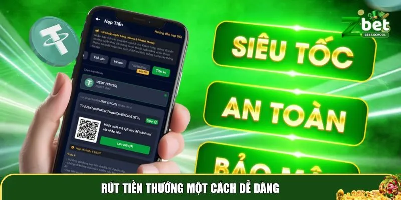 zbet 5 Rút tiền siêu tốc ngay trong ngày